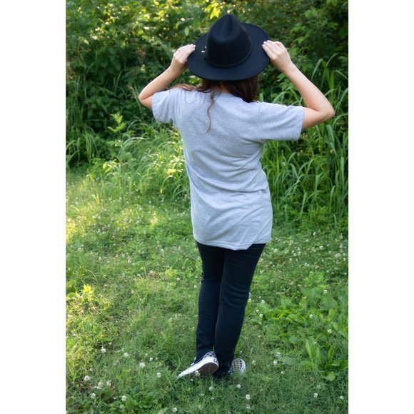 KANCAN KC5055DG Dark Gray Mid Rise Distressed Supe - Picture 7 of 9